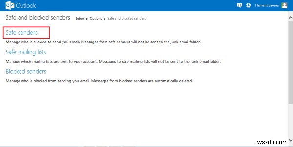 Outlook.comで迷惑メール、スパム、不要なメールをブロックする方法 