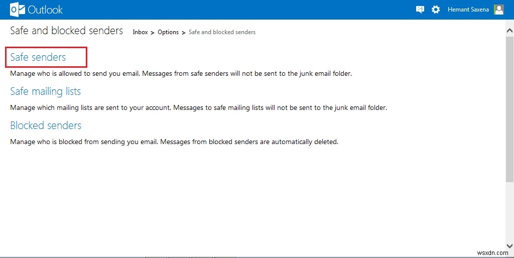 Outlook.comで迷惑メール、スパム、不要なメールをブロックする方法 