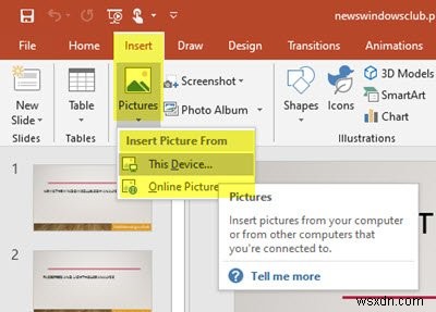 MicrosoftPowerPointを使用して画像の背景を削除する方法 