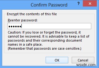 MicrosoftOfficeドキュメントをパスワードで保護する方法 