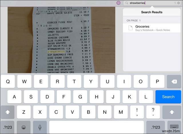 iPadでOneNoteの手書き機能とOCR機能を使用する方法 