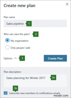 Microsoft Plannerでプランを作成し、それにタスクを追加する方法 