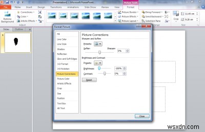 PowerPointでSilhouetteを作成する方法 