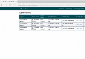 SkypeforBusinessでのOffice365仮想ヘルステンプレートの使用 
