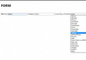 DjangoでCountryフィールドを作成するにはどうすればよいですか？ 