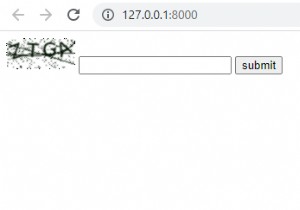 Django Webサイトにキャプチャを追加するにはどうすればよいですか？ 