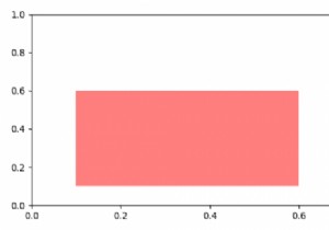 matplotlibでパッチにラベルを付ける方法は？ 