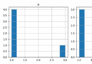 Matplotlibを使用して2つのヒストグラムを並べてプロットする方法は？ 