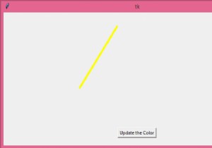 Tkinterのキャンバスアイテムを動的に再設定する方法（itemconfigの使い方）