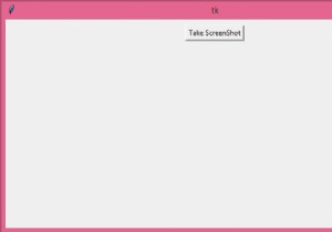 保存せずにPythonTkinterウィンドウに画像/スクリーンショットを表示するにはどうすればよいですか？ 