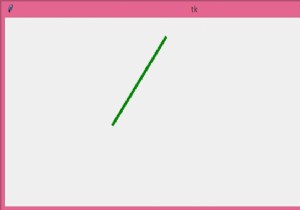 Tkinterキャンバスに線を引く方法は？ 