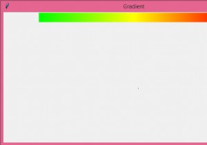 Tkinterで赤から緑の範囲のスケールを描画するにはどうすればよいですか？ 