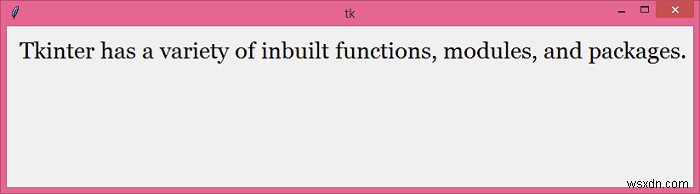 寸法を設定せずにTkinterウィンドウの位置を設定するにはどうすればよいですか？ 