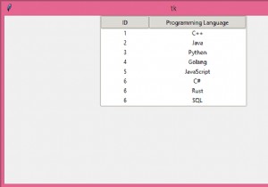 Python 3.3でttk.Treeviewの列の幅と重みを変更するにはどうすればよいですか？ 