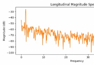 Pythonを使用してMatplotlibで縦方向の光度スペクトルをプロットする方法は？ 