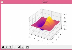 {x、y、z}から3Dサーフェスをプロットします-PythonMatplotlibでデータを散布します 