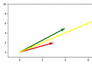 PythonのMatplotlib.pyplot.quiverはどのように正確に機能しますか？ 