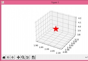 Matplotlibで3D軸に点をプロットする方法は？ 