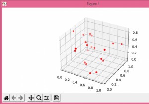 PythonとMatplotlibを使用して3D散布図のアルファ値を制御する 