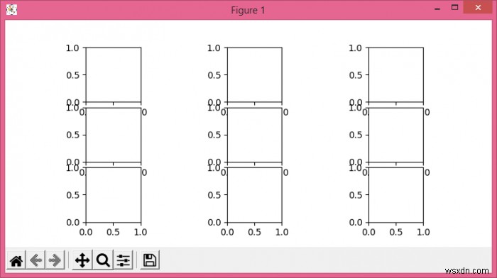 Matplotlib.pyplotのサブプロット間のスペースを削除するにはどうすればよいですか？ 