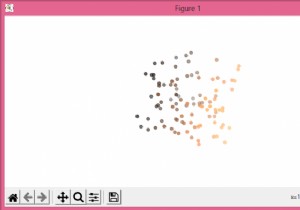 Matplotlibで軸とグリッドのない3Dプロットに散布図をプロットします 