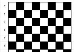 Pythonを使用してチェス盤の正方形の色を決定するプログラム 