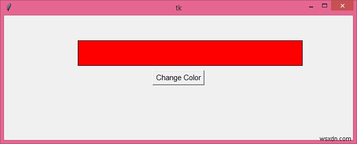 クリック時にTkinterの長方形の色を変更する 