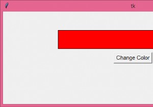 クリック時にTkinterの長方形の色を変更する 