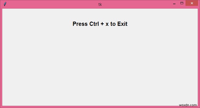 Python3のTkinterを使用したキーボードショートカット 