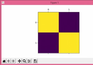 Matplotlibを使用してJupyterノートブックのmatshow（）のfigsizeを変更するにはどうすればよいですか？ 
