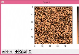 カラーバーMatplotlibを使用してPythonで2D行列をプロットする方法は？ 