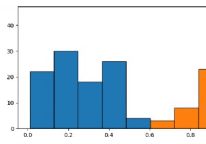 Matplotlibで2つのヒストグラムのビン幅を同じにする方法は？ 