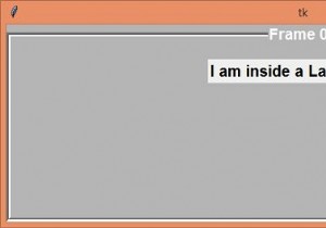 PythonTkinterでLabelframeのスタイルを設定する 