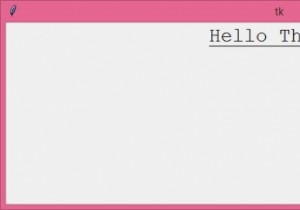 Tkinterでルートウィンドウのサイズを変更するにはどうすればよいですか？ 