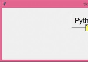 TkinterPythonでマウスカーソルを使って何かにカーソルを合わせたときにメッセージを表示する 