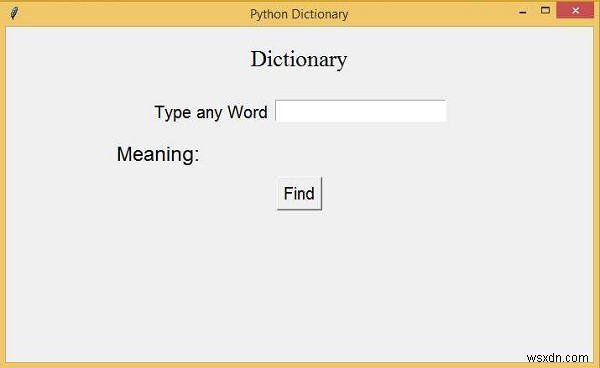 PythonTkinterを使用した単語辞書 