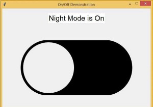 Tkinterのオン/オフトグルボタンスイッチ 