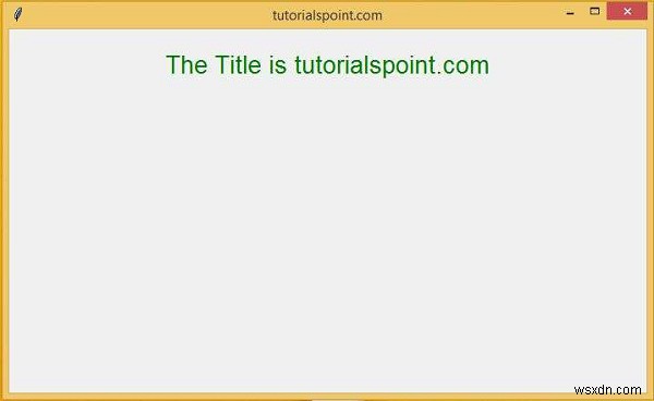 PythonでTkinterを使用してタイトルバーを編集するにはどうすればよいですか？ 