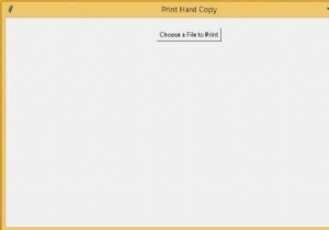 Tkinterを使用してハードコピーを印刷する方法は？ 