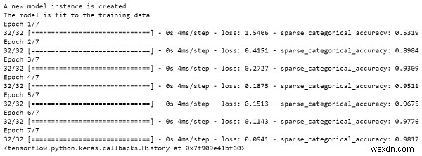 Pythonを使用して復元されたモデルを評価するためにKerasをどのように使用できますか？ 