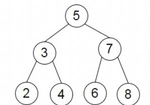 与えられた合計のトリプレットがPythonのBSTに存在するかどうかを確認します 