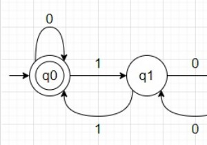 PythonでDFAを使用して、バイナリ文字列が3の倍数であるかどうかを確認します 