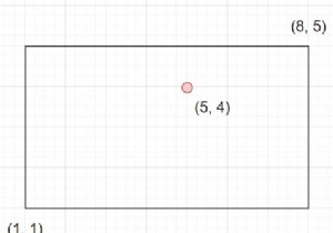 Pythonで点が長方形の上または内側にあるかどうかを確認します 