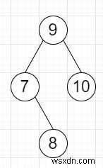 Pythonの範囲内にないすべてのノードをBSTから削除するプログラム 