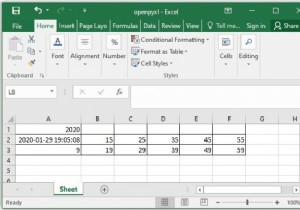 スプレッドシートユーザー向けのPython 