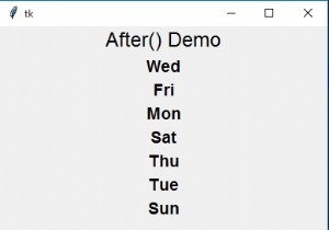 PythonTkinterのメソッドの後 