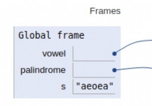 指定された文字列が母音回文であるかどうかを確認するPythonプログラム 