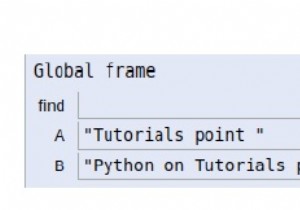 2つの文字列から珍しい単語を見つけるPythonプログラム 