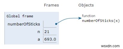 三角マッチ棒番号用のPythonプログラム 