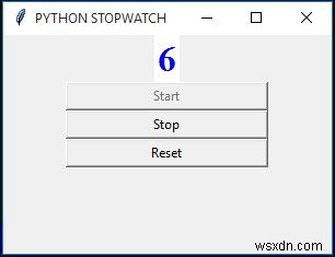 Pythonを使用してストップウォッチを作成する 